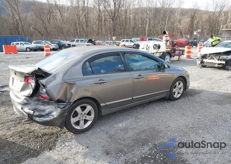 2008 Honda Civic Ex-L z USA, uszkodzony, nr VIN 2HGFA16978H333100